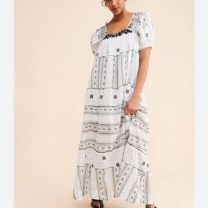 Free People Jamie Embroidered maxi dress